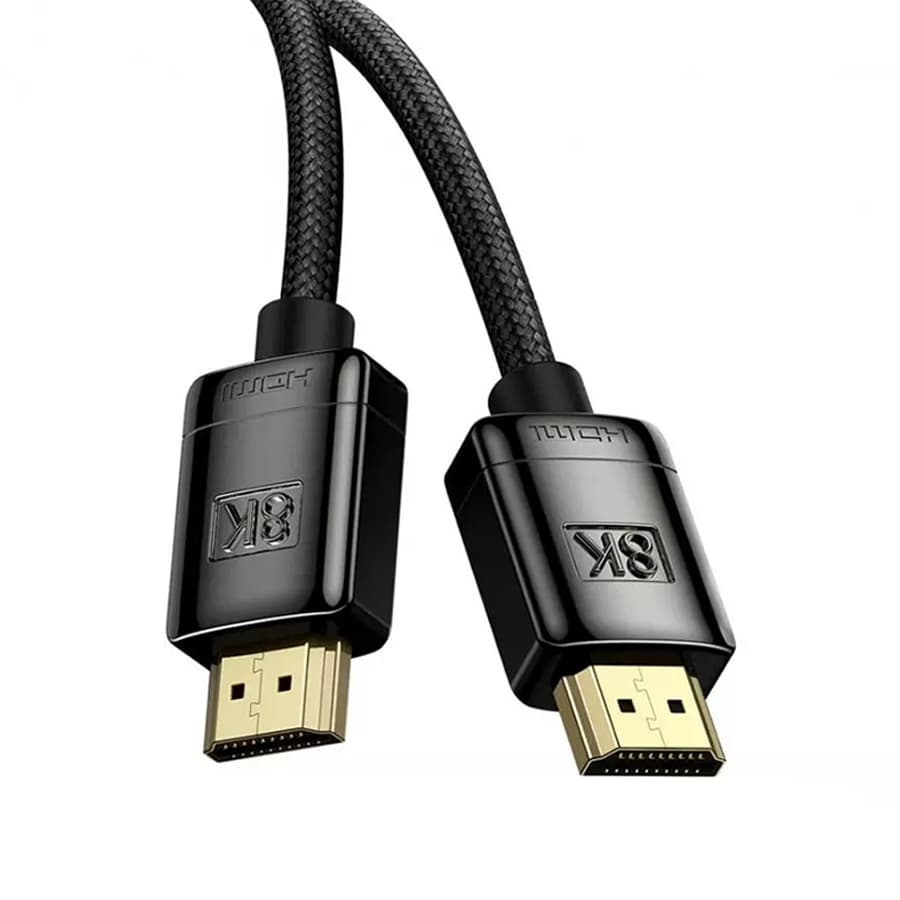 کابل اچ‌دی‌ام‌آی 2 متری بیسوس Baseus HDMI 8K to HDMI 8K Cable WKGQ000101 — تصویر ۵