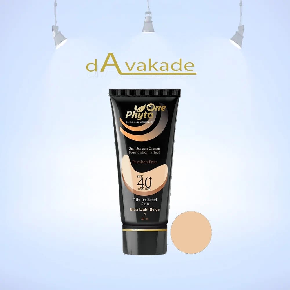ضد آفتاب فیتو وان بی رنگ PHYTO ONE SPF40 انواع پوست بژ روشن — تصویر ۲