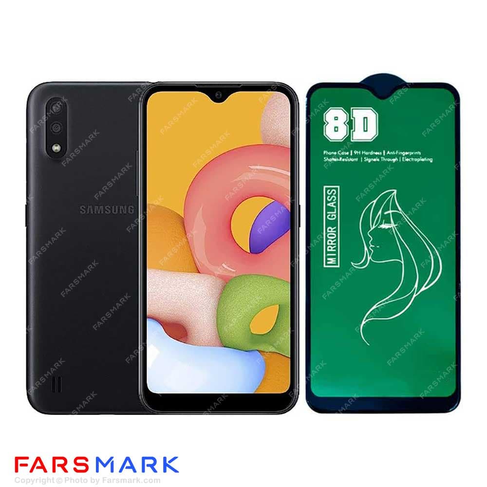گلس آینه ای مناسب برای سامسونگ Samsung Galaxy A01