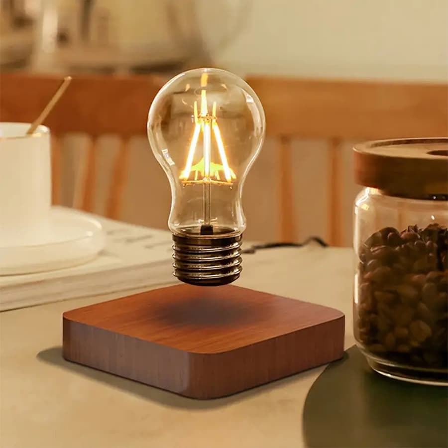 لامپ معلق مغناطیسی حبابی HCNT Levita light bulb — تصویر ۲