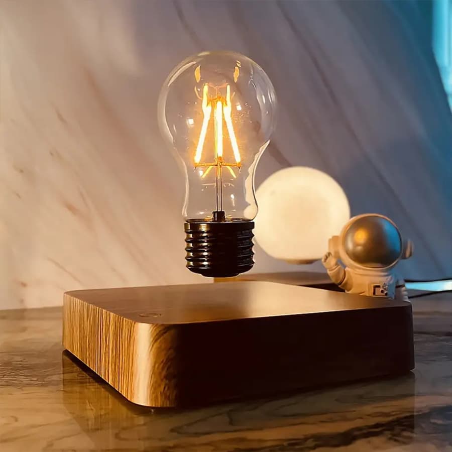 لامپ معلق مغناطیسی حبابی HCNT Levita light bulb — تصویر ۸
