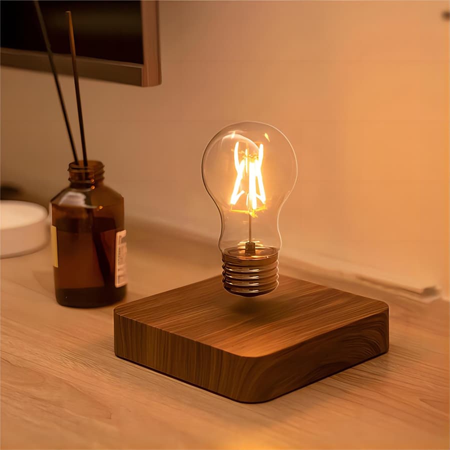 لامپ معلق مغناطیسی حبابی HCNT Levita light bulb — تصویر ۹