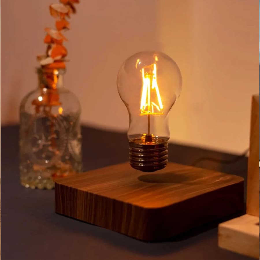 لامپ معلق مغناطیسی حبابی HCNT Levita light bulb — تصویر ۵