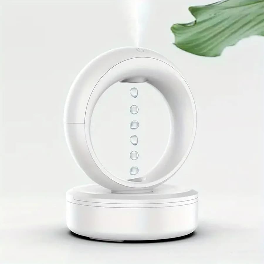 دستگاه بخور سرد ضد جاذبه همراه با چراغ خواب Anti Gravity Humidifier GH08