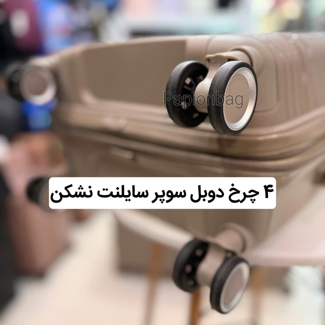 چمدان بزرگ مسافرتی نشکن مونزا monza کد655 — تصویر ۳