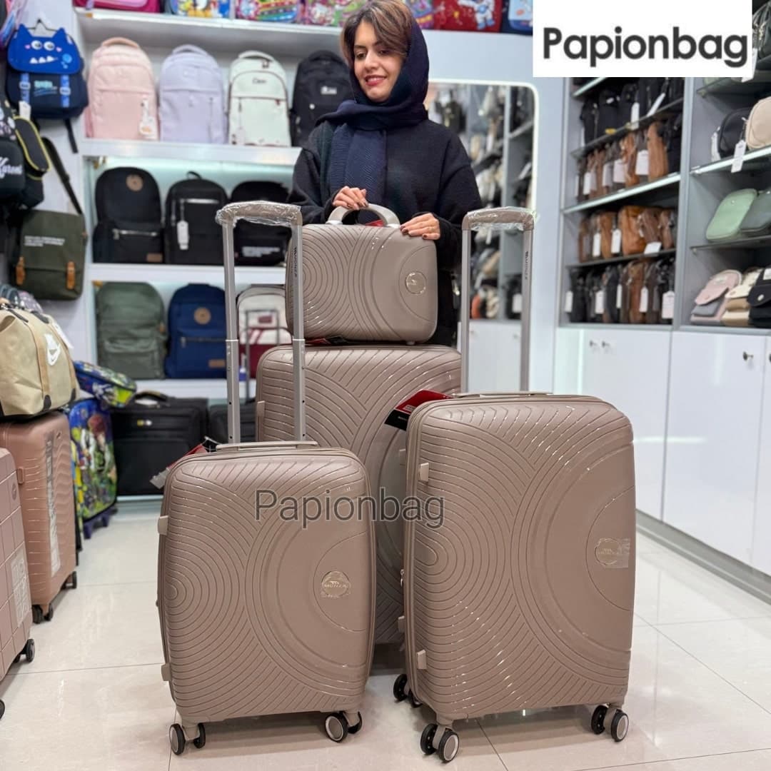 کیف دستی آرایشی مسافرتی نشکن مونزا monza کد655 — تصویر ۶