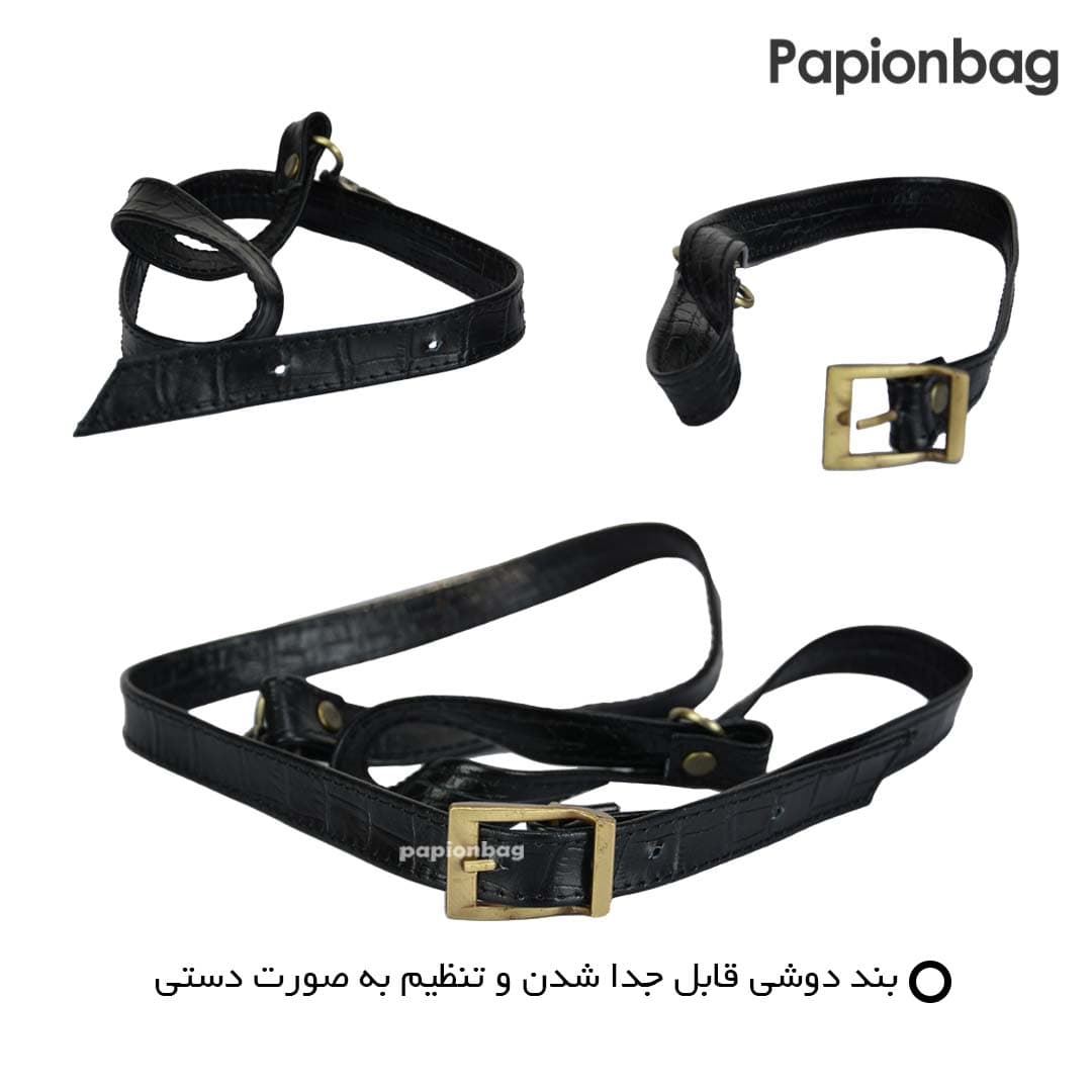 کیف اداری چرم طبیعی برند چرمسال کد643 — تصویر ۶