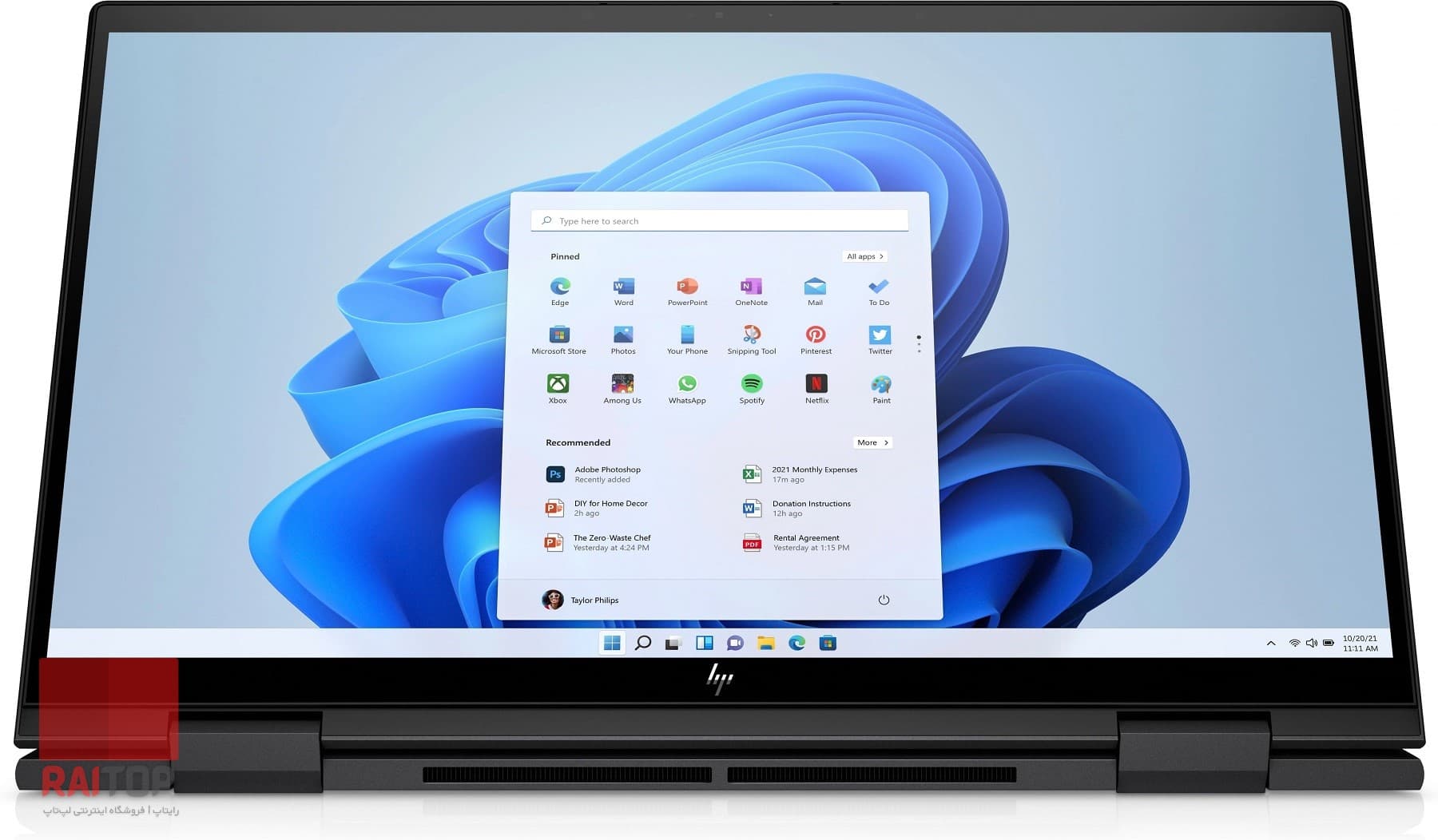 لپ تاپ 2 در 1 HP مدل Envy x360 15-ey0 — تصویر ۵