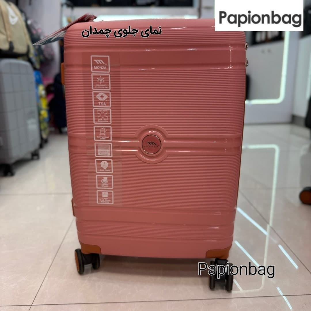 چمدان بزرگ مسافرتی نشکن مونزا MONZA کد632 — تصویر ۵