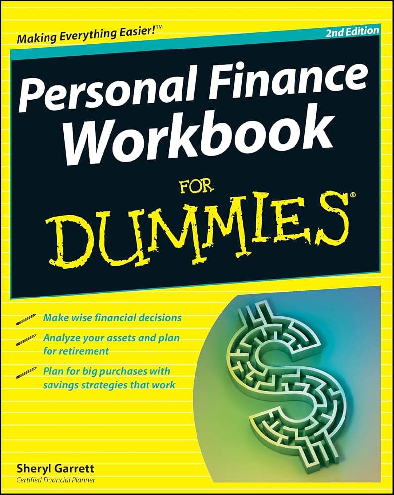 کتاب Personal Finance Workbook For Dummies (کتاب کار مدیریت مالی شخصی برای دامیز) نسخه انگلیسی PDF | شریل گرت