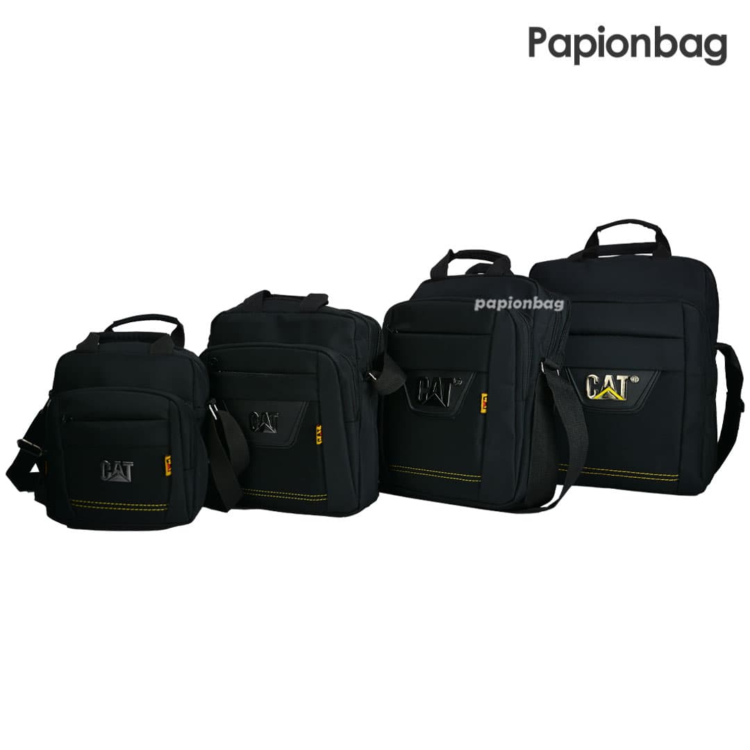 کیف دوشی برزنتی کت(cat) کد608 دارای4 سایز — تصویر ۳