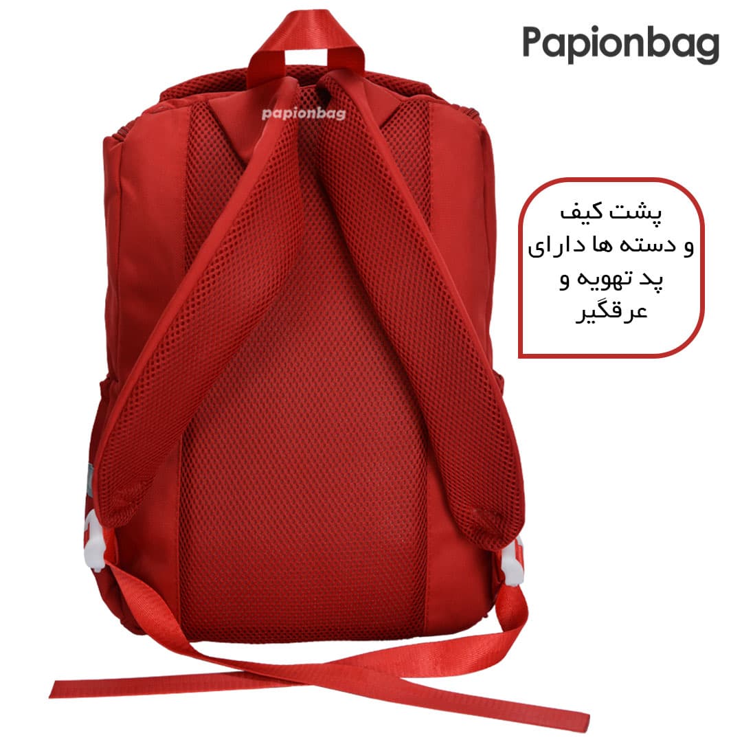 کیف مدرسه صندوقی پسرانه فضانورد کد590 — تصویر ۸