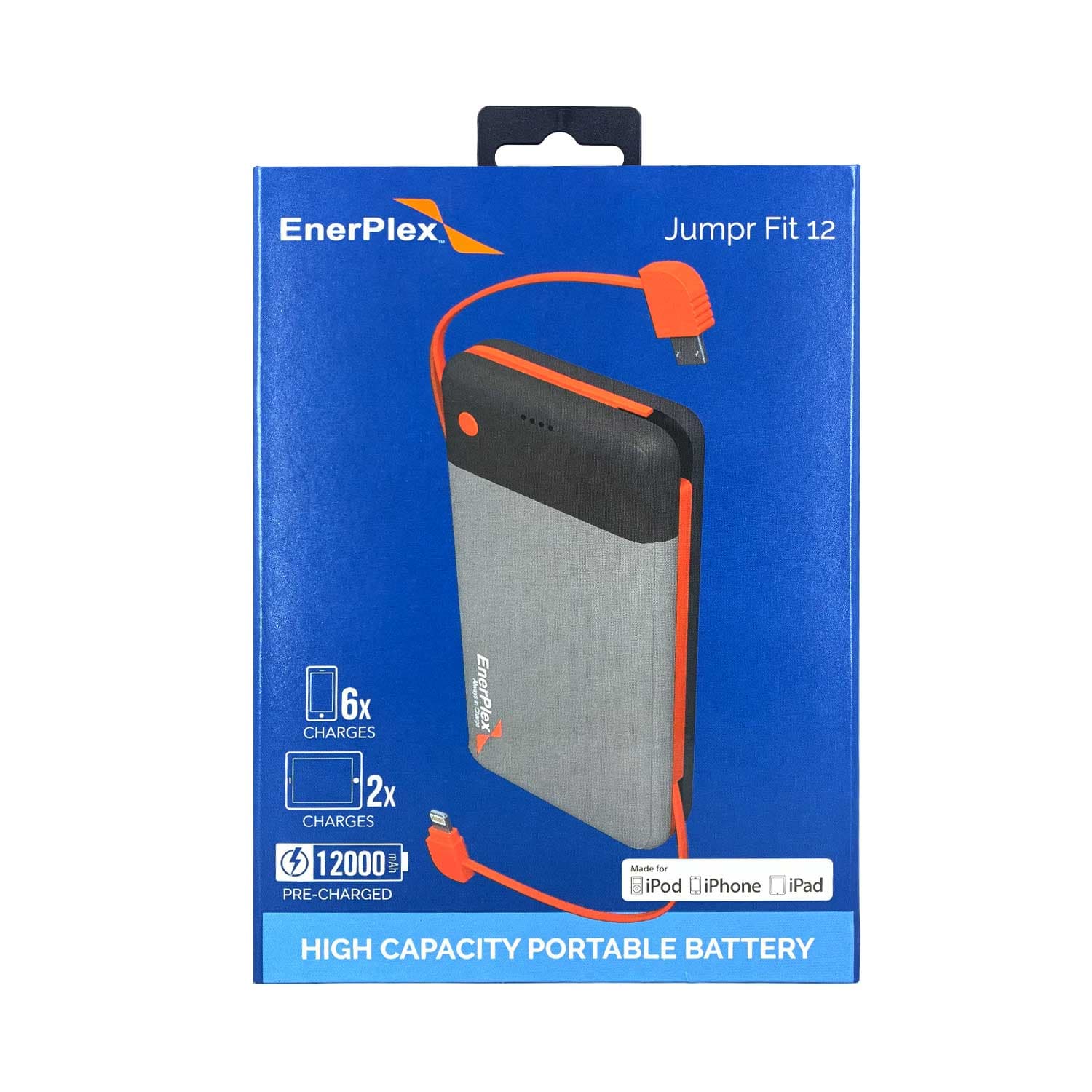 پاوربانک 12000 میلیآمپر Enerplex مدل Jumpr Fit 12 — تصویر ۴