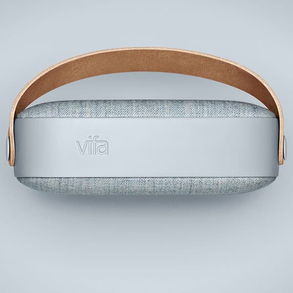 اسپیکر پرتابل بلوتوث ویفا VIFA مدل هلسینکی HELSINKI آبی MISTY BLUE — تصویر ۶