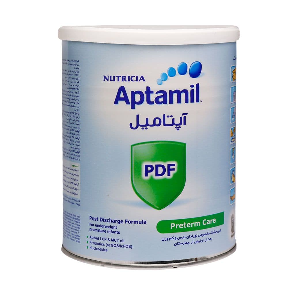 شیر خشک آپتامیل پی دی اف نوتریشیا مخصوص نوزادان نارس (400 گرم)