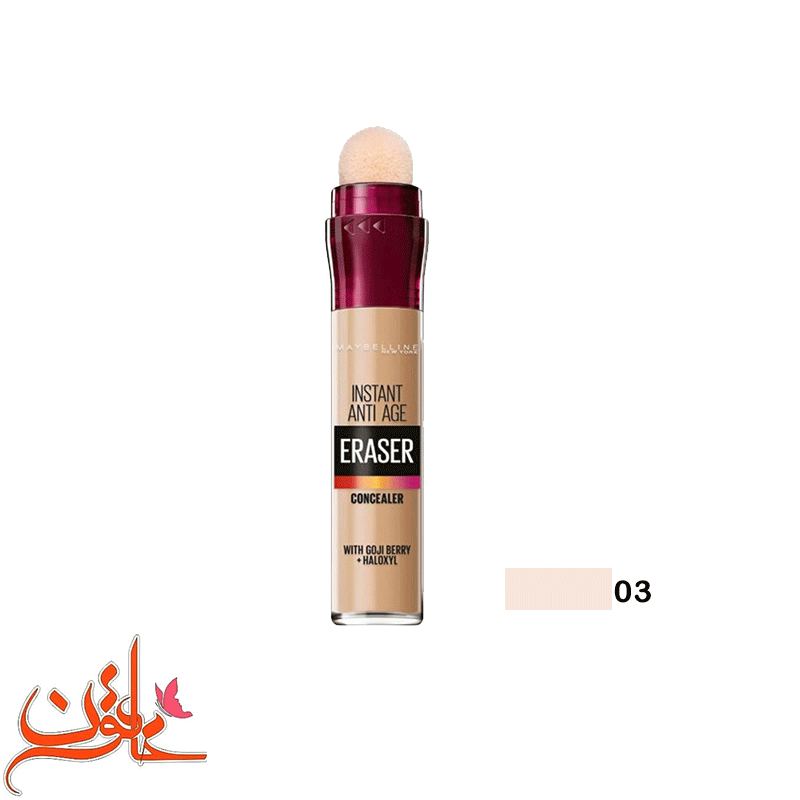 کانسیلر میبلین شماره 03 مدل Instant Anti-Age Eraser