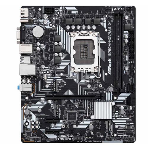 Asrock B760M HDV M.2 DDR4 LGA1700 13th Gen Motherboard