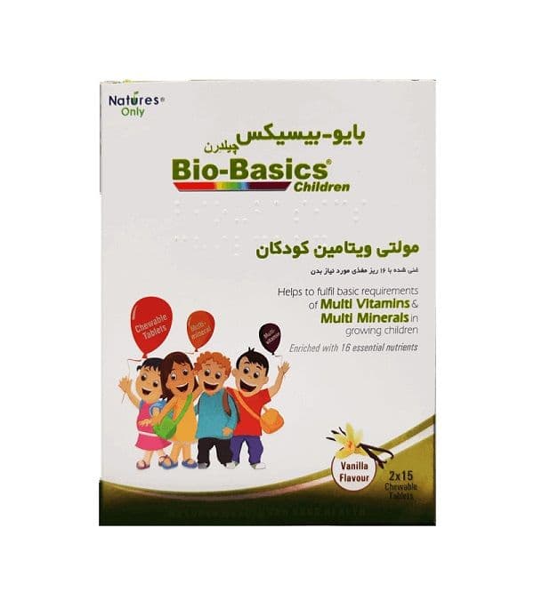 قرص جویدنی بایوبیسیکس چیلدرن نیچرز اونلی (30 عددی)