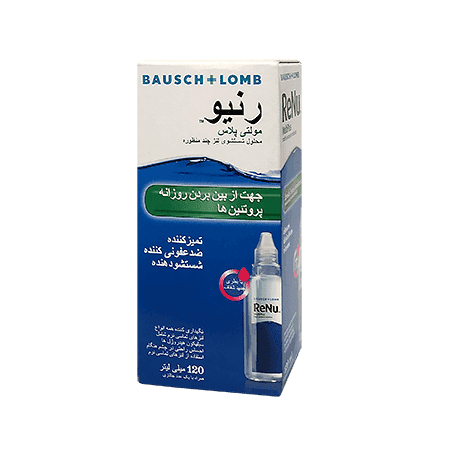 محلول شستشوی لنز رنیو باش اند لامب (120 میل)