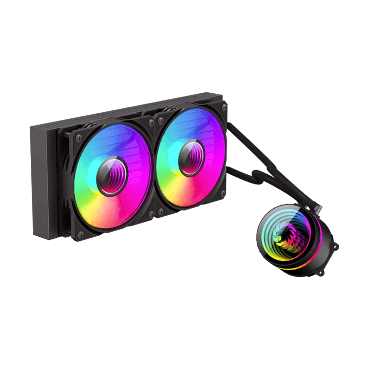 خنک کننده پردازنده گیم مکس Gamemax IceBurg Infinity 240 رنگ مشکی