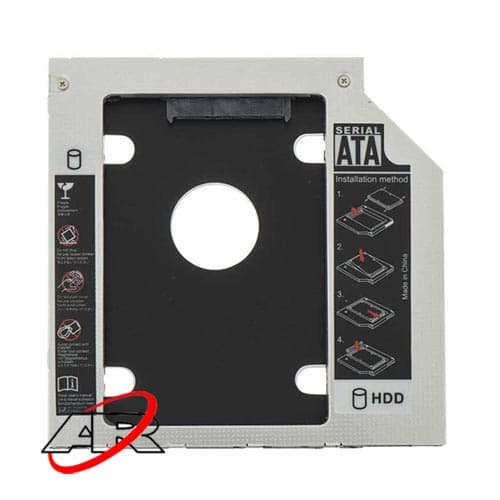براکت هارد کدی مدل Second HDD Caddy Slim 9.5 — تصویر ۲