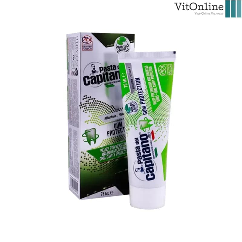 خمیر دندان محافظ لثه نعنایی Gum Protection پاستا دل کاپیتانو