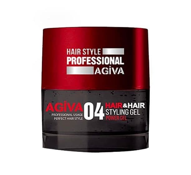 ژل مو آگیوا Agiva شماره 04 مدل Power Gel حجم 200 میل