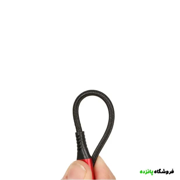 کابل شارژ فست اندروید We-net Plus مدل ETW 005 – مشکی قرمز — تصویر ۲