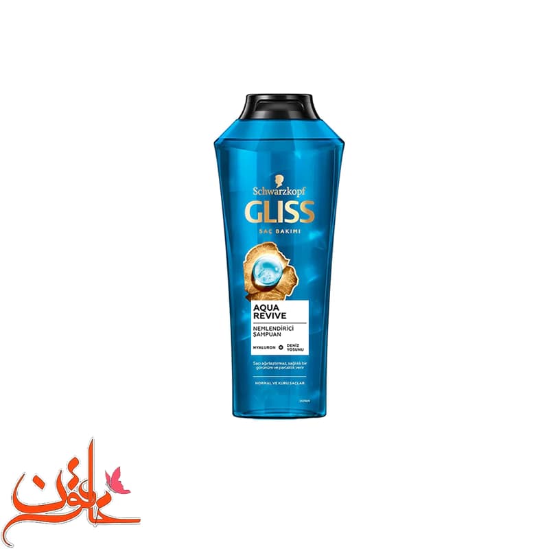 شامپو آبرسان گلیس مدل Aqua revive حجم 500 میل