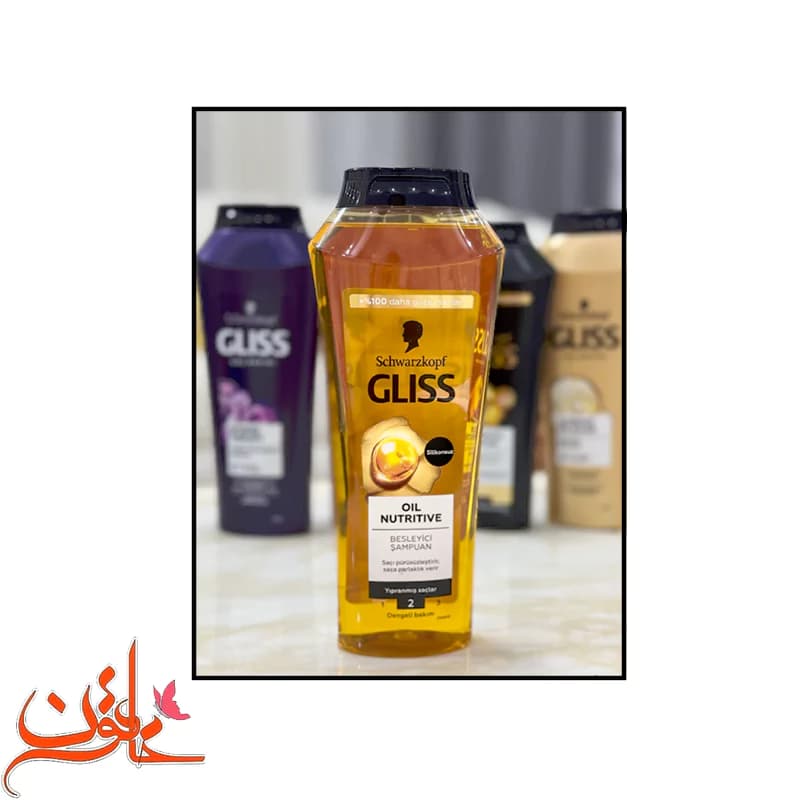 شامپو گلیس مغذی مو مدل oil nutritive حجم 500 میل — تصویر ۳