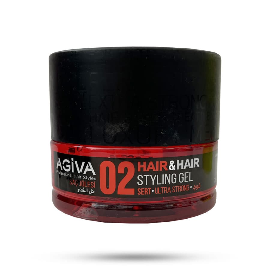 ژل مو agiva آگیوا شماره 02 مدل STYLING GEL حجم 700 میل