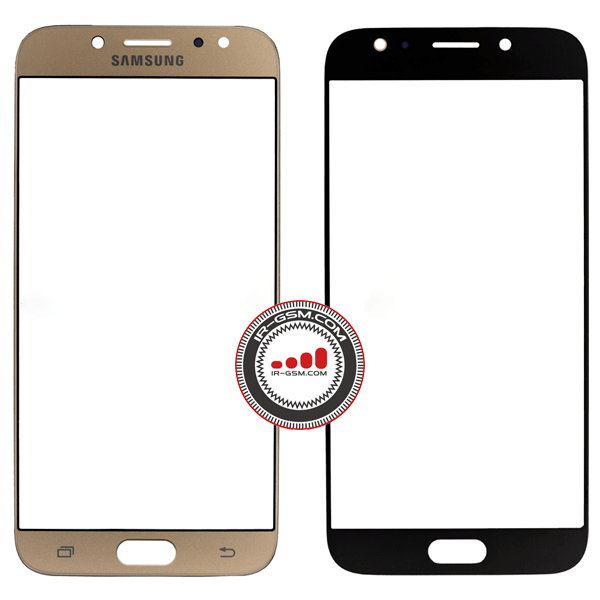 گلس تعمیراتی سامسونگ روکار طلایی GLASS SAMSUNG J7 PRO J730