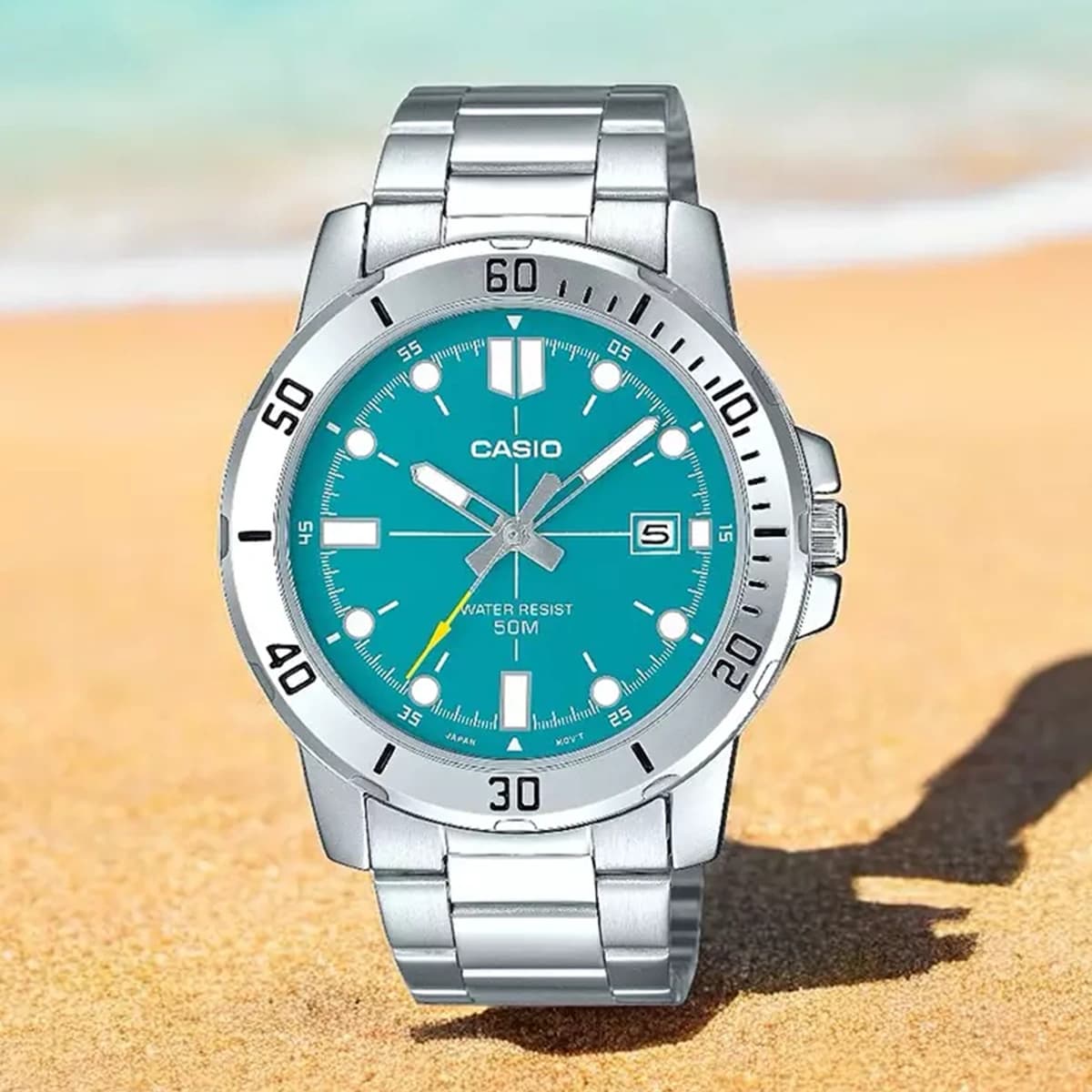 ساعت مچی مردانه کاسیو CASIO MTP-VD01D-3E2V — تصویر ۶