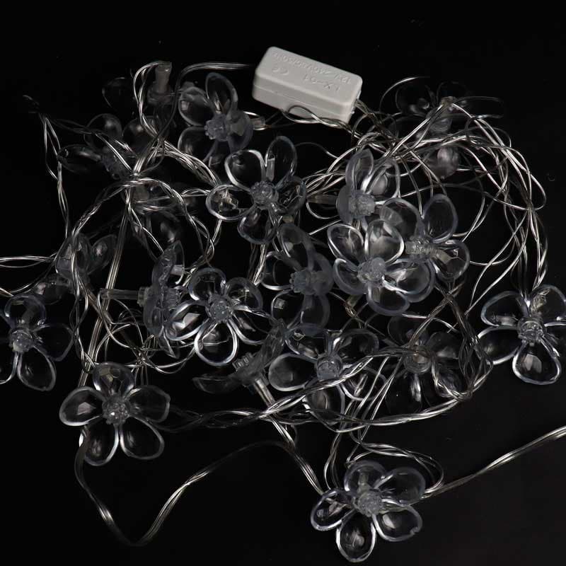 ریسه طرح گل PVC رنگی طول 4 متر — تصویر ۴