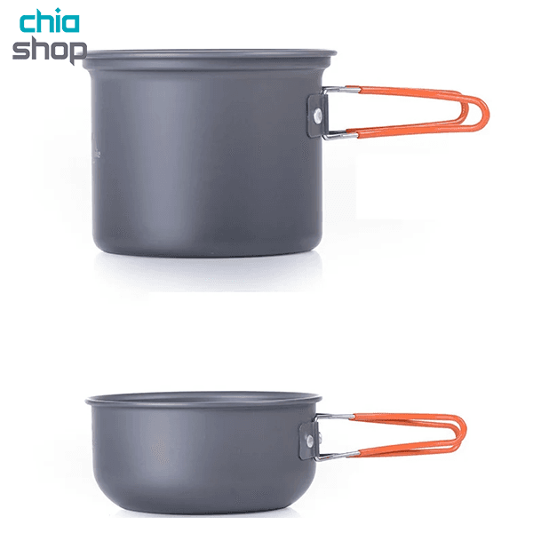 ظروف غذاخوری آلومینیومی 2-3 نفره نیچرهایک مدل CNH22CJ002 — تصویر ۶