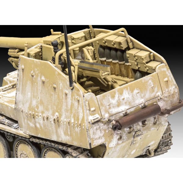ماکت تانک ریول مدل Sturmpanzer 38(t) Grid Ausf.M مقیاس 1:72 کد 03315 — تصویر ۵
