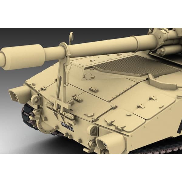 ماکت تانک ریول مدل M109 A2 مقیاس 1:72 کد 03361 با کیت رنگ آمیزی — تصویر ۴