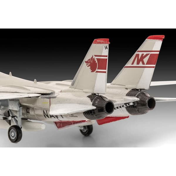 ماکت جنگنده ریول مدل Grumman F-14A Tomcat مقیاس 1:144 کد 03782 با کیت رنگ آمیزی — تصویر ۵