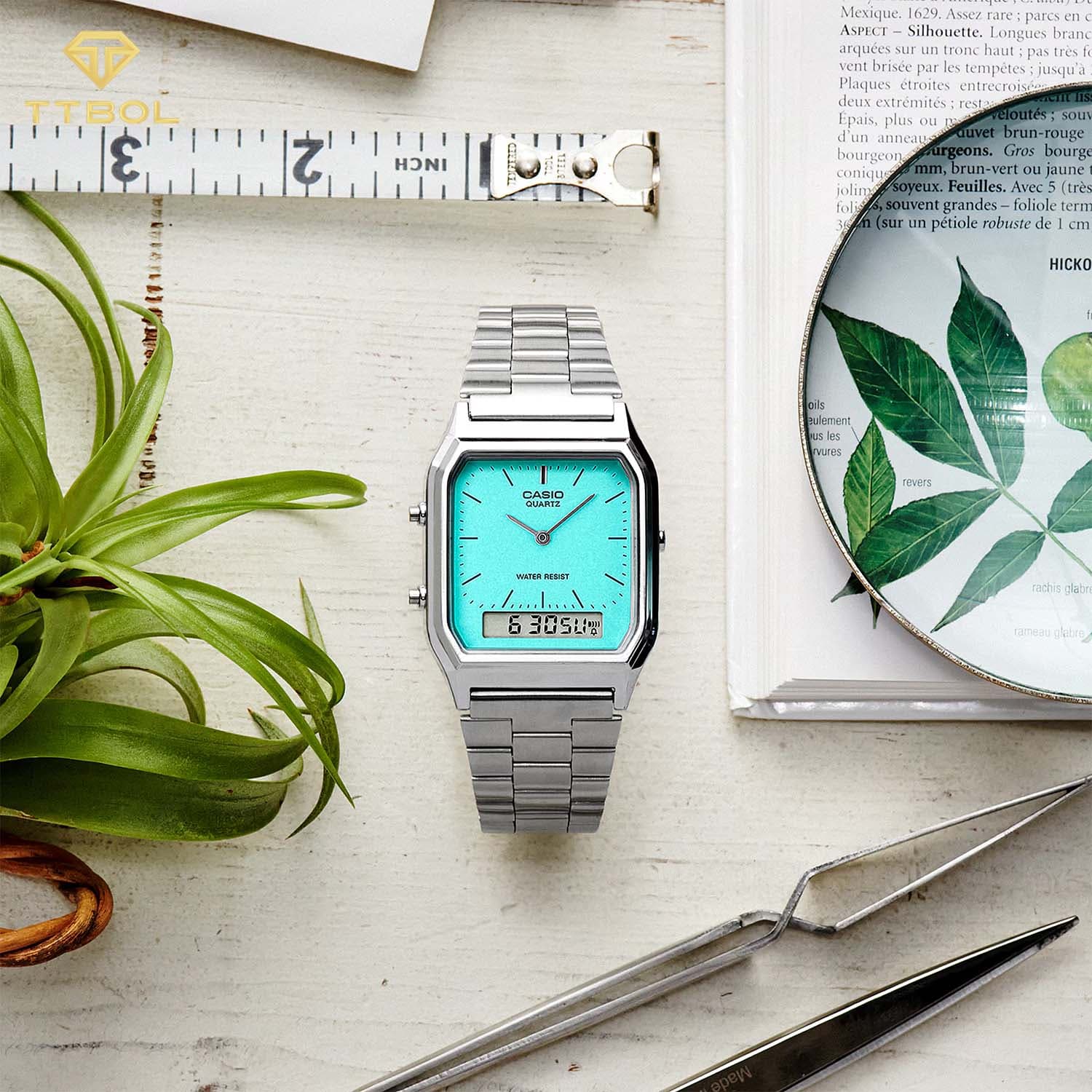 ساعت مچی کاسیو CASIO AQ-230A-2A2MQY — تصویر ۳