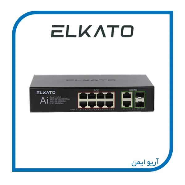 سوییچ شبکه 8 پورت الکاتو EL-1SG0822GP — تصویر ۳