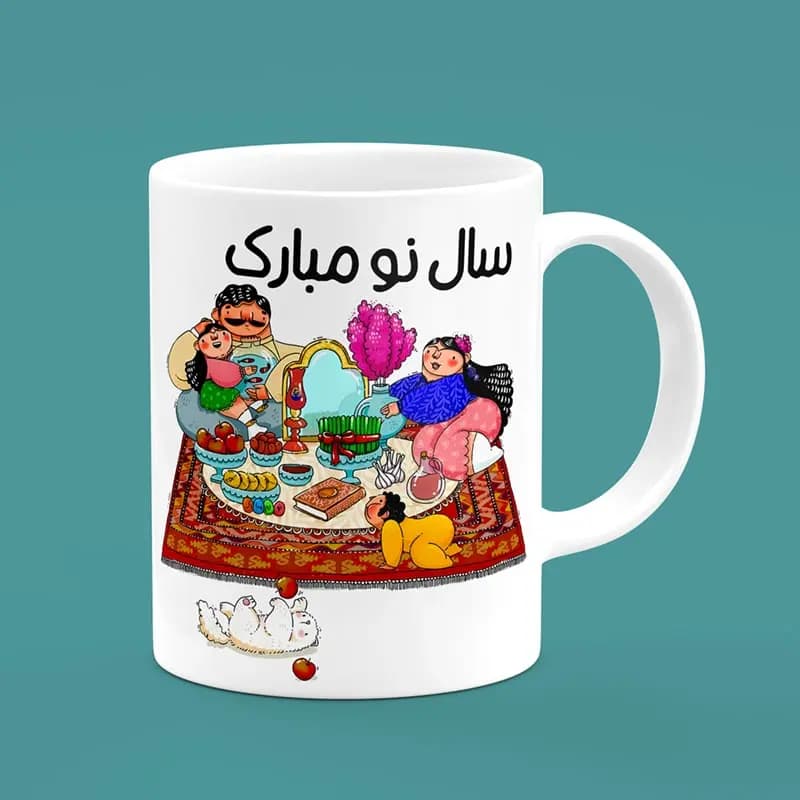 ماگ عید نوروز (طرح28)