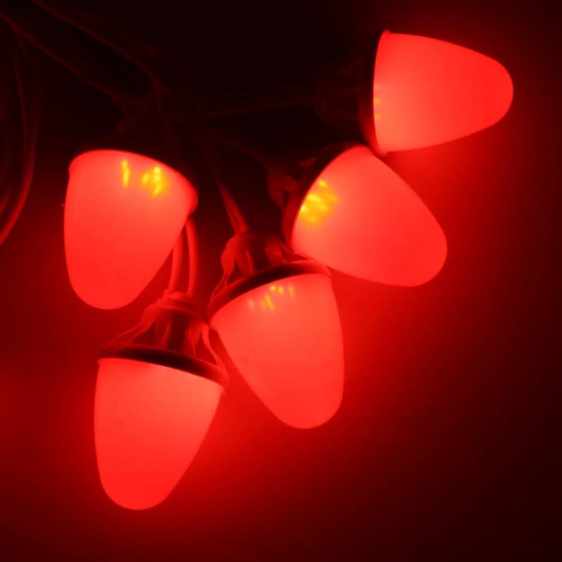 ریسه طرح بلوط قرمز 15 لامپ پارسیان الکتریک طول 10 متر