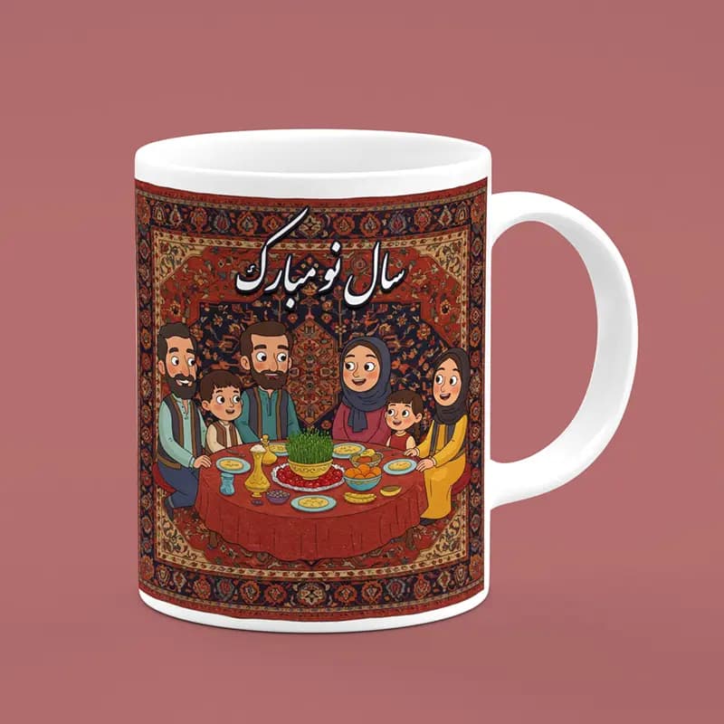 ماگ عید نوروز (طرح22)