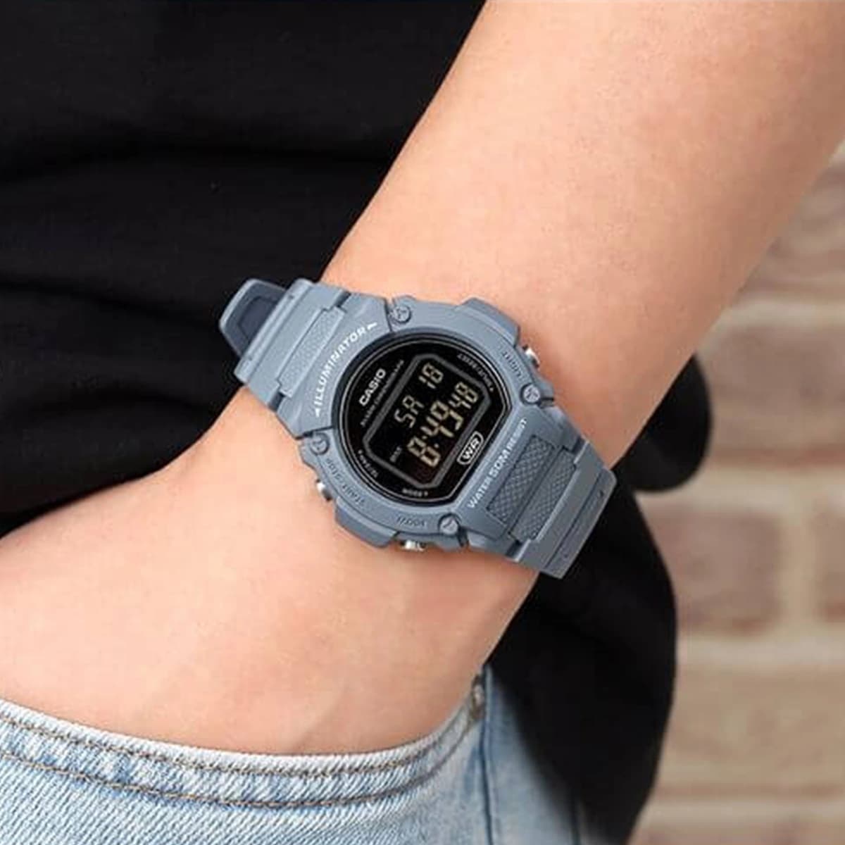 ساعت مچی کاسیو CASIO W-219HC-2BV — تصویر ۹