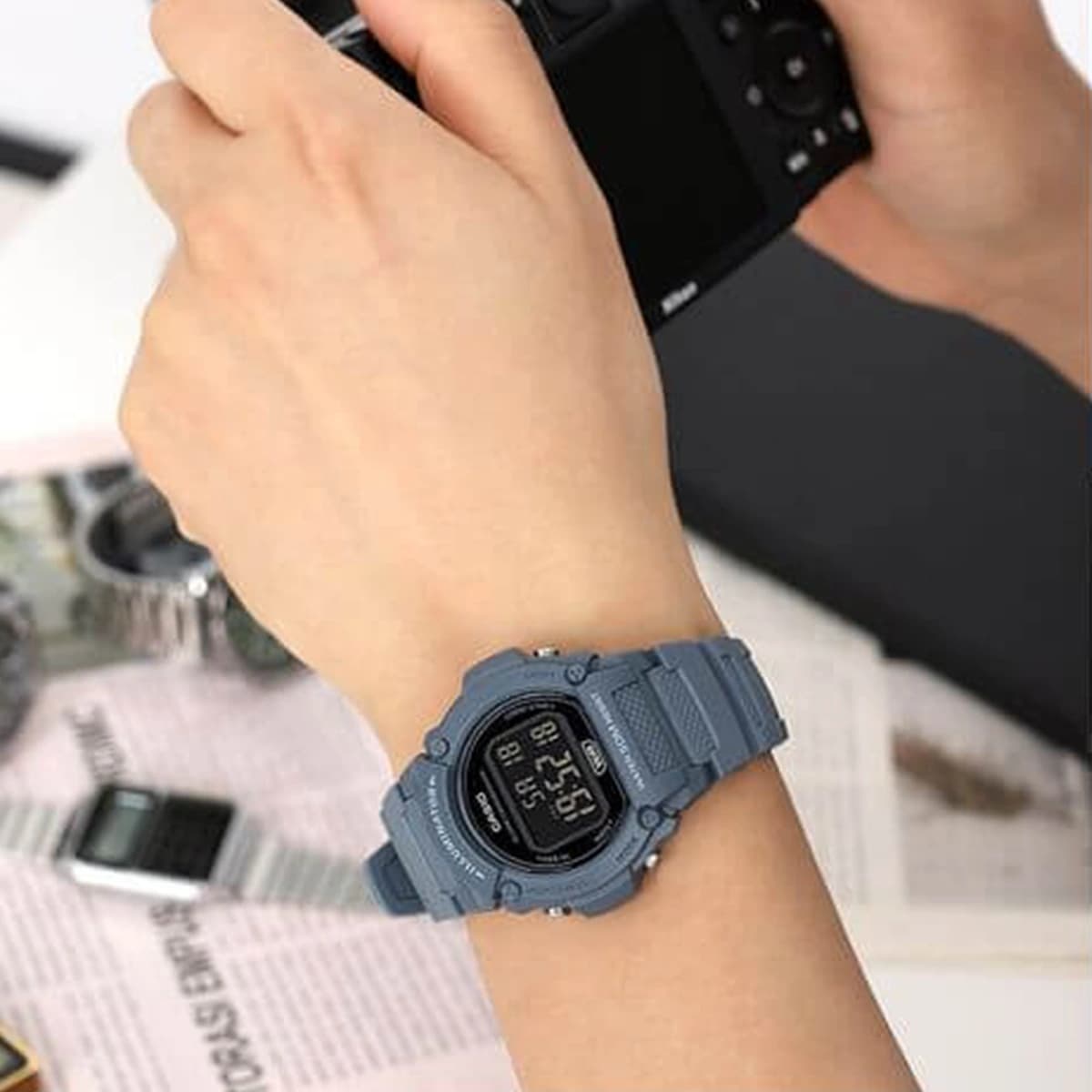 ساعت مچی کاسیو CASIO W-219HC-2BV — تصویر ۷