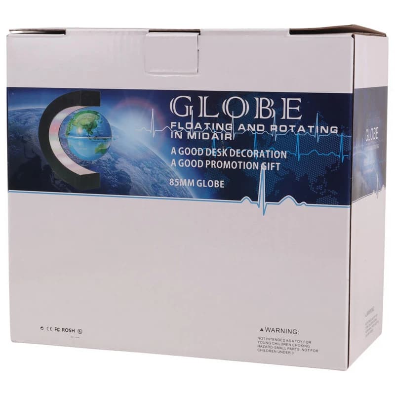 کره زمین مغناطیسی معلق چراغ دار GLOBE — تصویر ۳