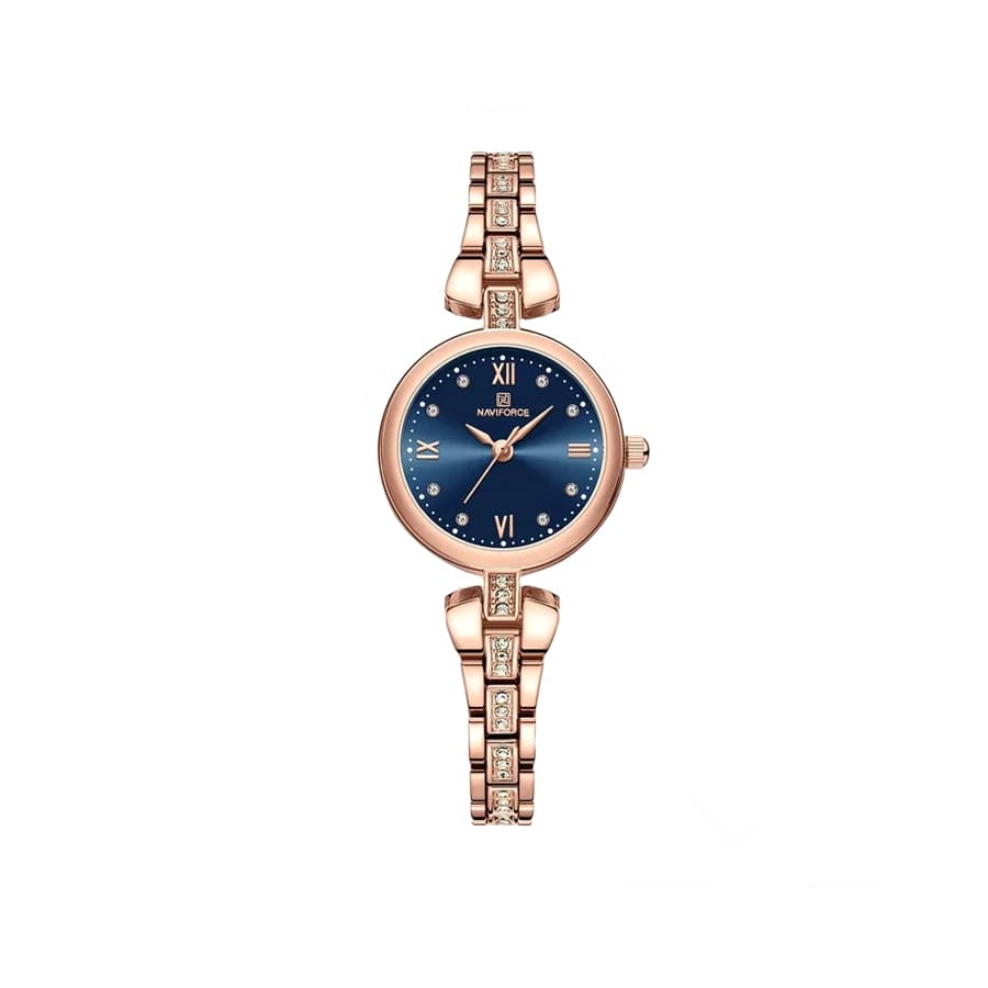 ساعت مچی زنانه نیوی فورس NAVIFORCE NF5034 RG/BE