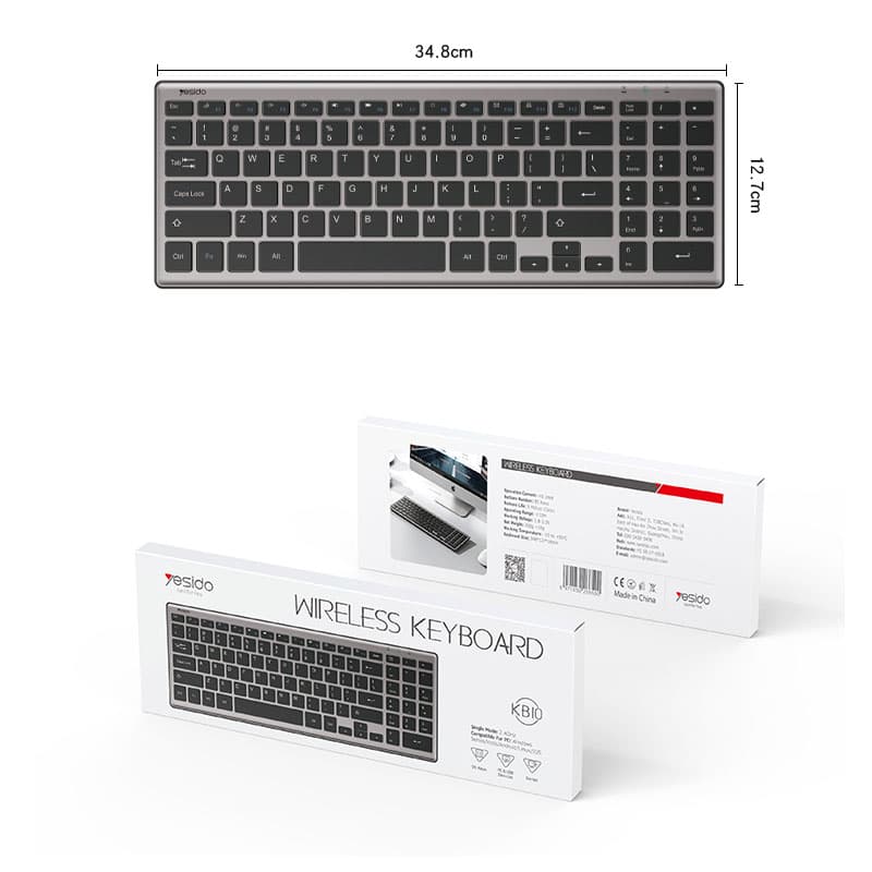 کیبورد یسیدو YESIDO-KB10 — تصویر ۵