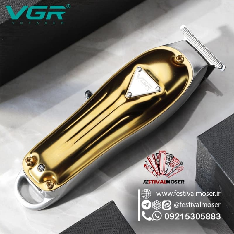 ماشین اصلاح سر و صورت وی جی آر مدل V-057 — تصویر ۲