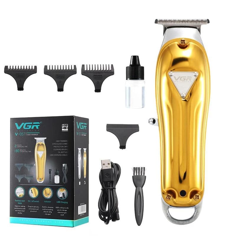 ماشین اصلاح سر و صورت وی جی آر مدل V-057 — تصویر ۸